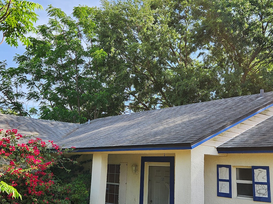 Like new roof in Casselberry after a roof wash by Alpine Home Services